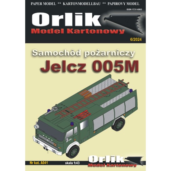 A041. Jelcz 005M - Wojskowa Straż Pożarna