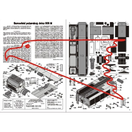 A041. Jelcz 005M - Wojskowa Straż Pożarna