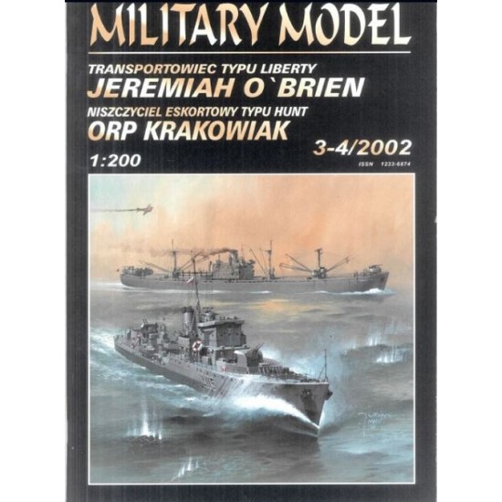 Jeremiach O'BRIEN (typ Liberty) + ORP Krakowiak (typ Hunt)