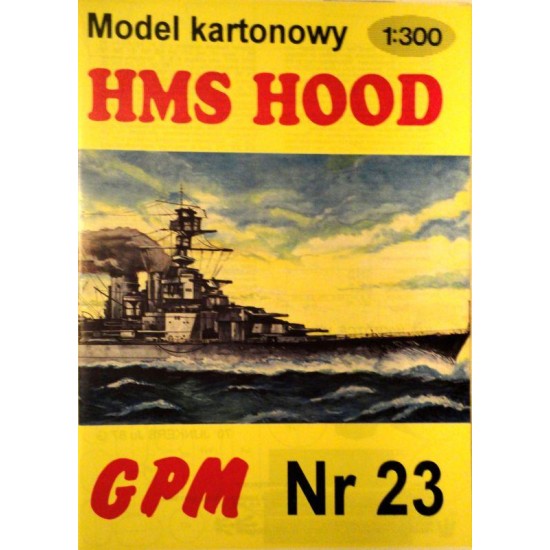 HMS HOOD 1/300