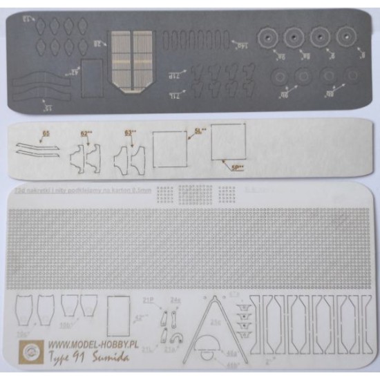 Typ 91 Sumida - zestaw dodatków - specials - Zugabe