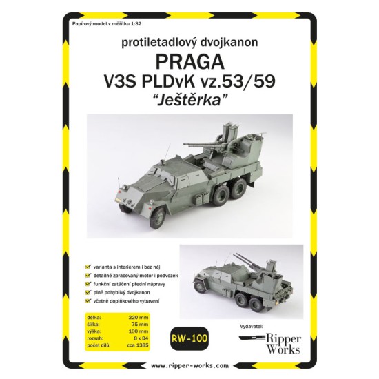 Praga V3S PLDvK vz.53/59 Jaszczurka