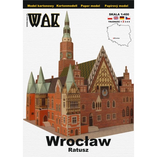 Wrocław - Ratusz (1:400)