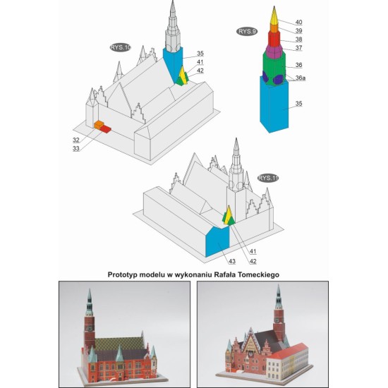 Wrocław - Ratusz (1:400)