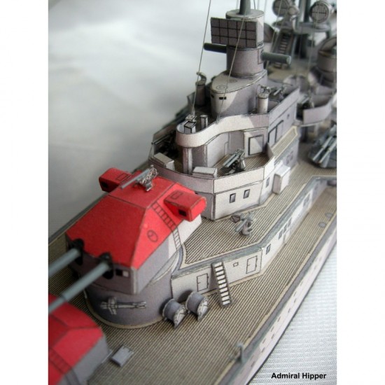 Niemiecki ciężki krążownik ADMIRAL HIPPER lub BLÜCHER