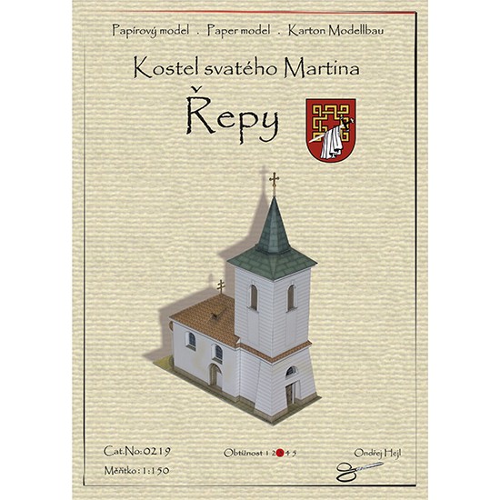Kościoł św. Marcina - Praga-Řepy