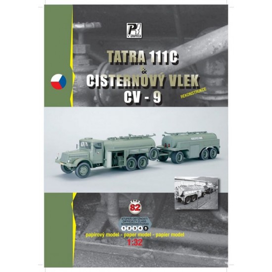 Tatra 111C z przyczepą cysterną