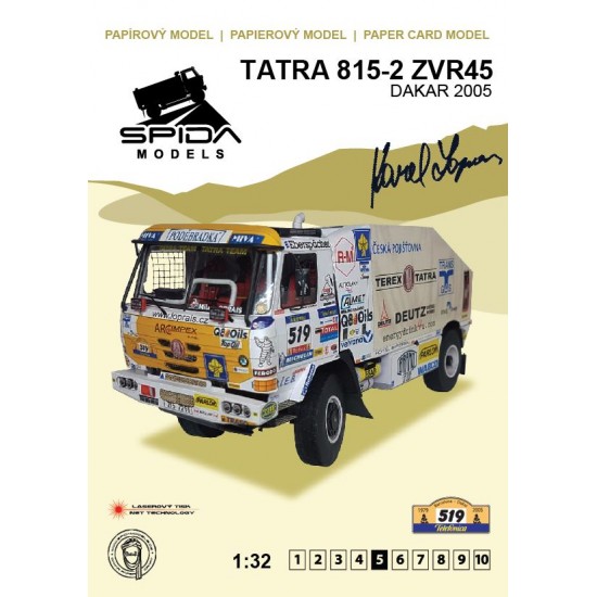 Tatra 815-2  ZVR45 – Dakar 2005