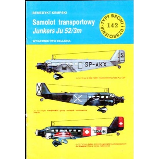 Samolot transportowy Junkers Ju 52/3m