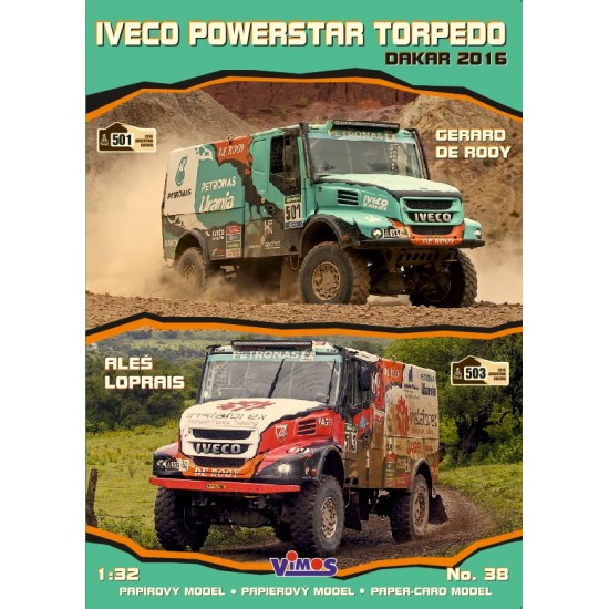 Iveco Powerstar Torpedo - Dakar 2016 - 1:25