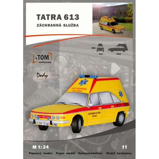 Tatra 613 - karetka pogotowia