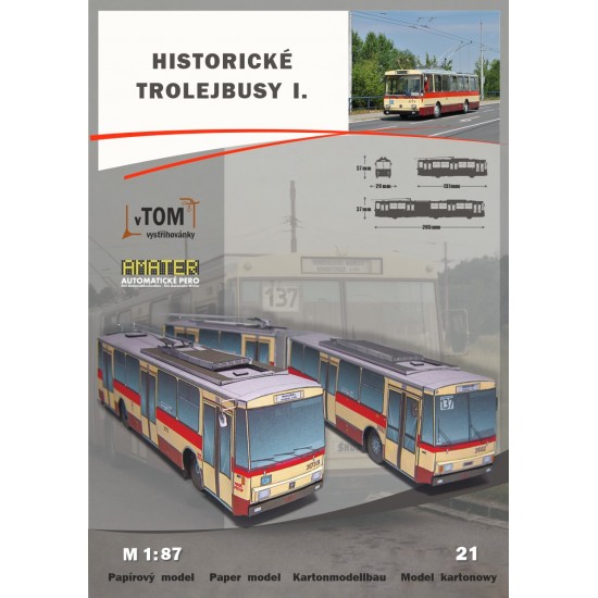 Historyczne Trolejbusy I - Skoda 14tr i Skoda 15Tr