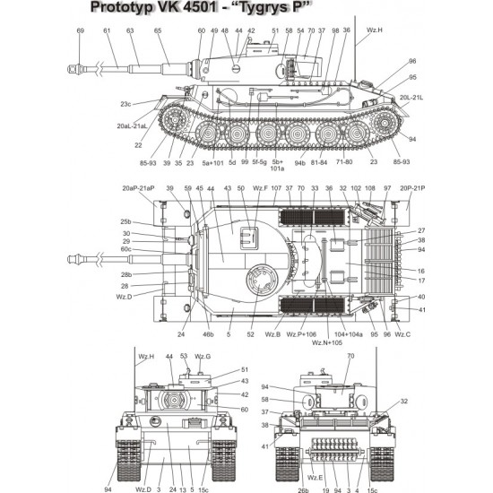 Czołg VK 4501 (P) / Tiger Porsche