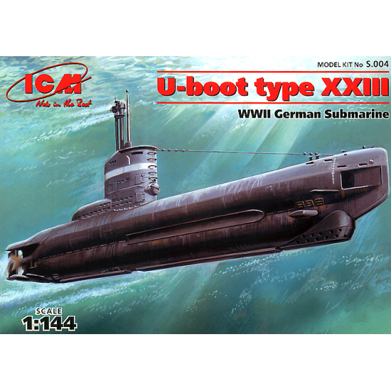 U-Boot type XXIII WWII German submarine