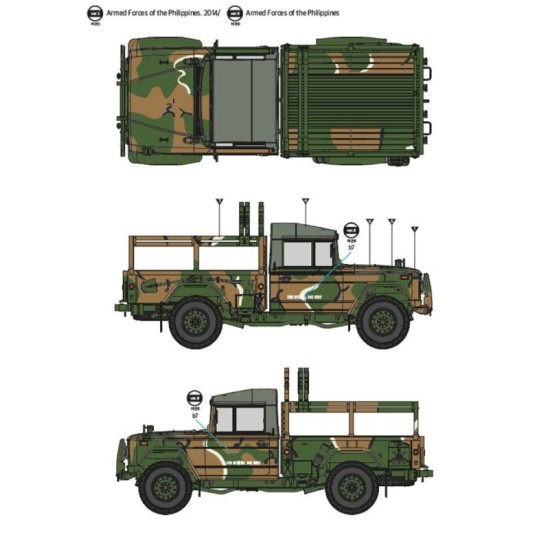 ROK Army K311A1 - 1¼ ton utility truck