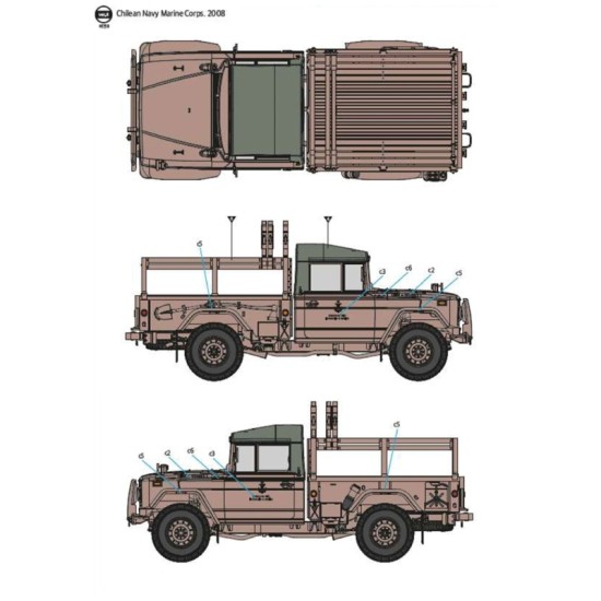 ROK Army K311A1 - 1¼ ton utility truck