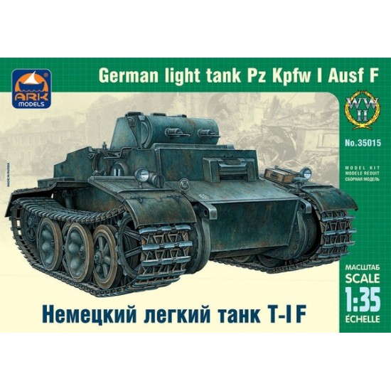 Niemiecki czołg lekki Pz.Kpfw I Ausf.F