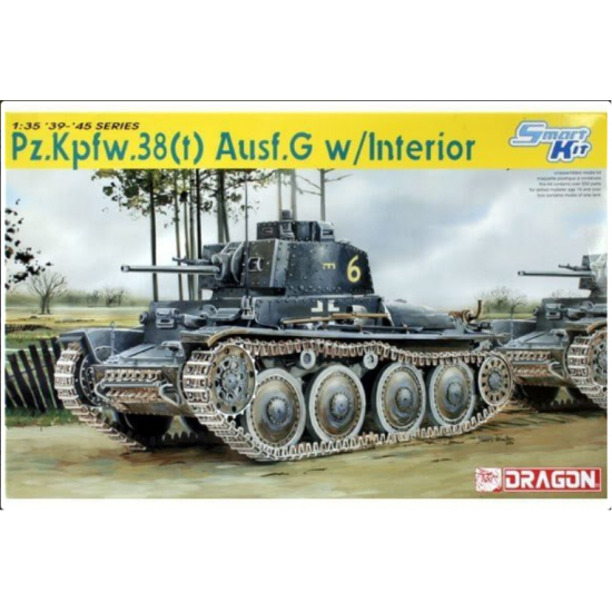 Pz.Kpfw.38.(t) Ausf.G w/interior