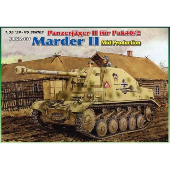 Panzerjäger II für Pak 40/2 Sd.Kfz.131 Marder II (Mid Production)