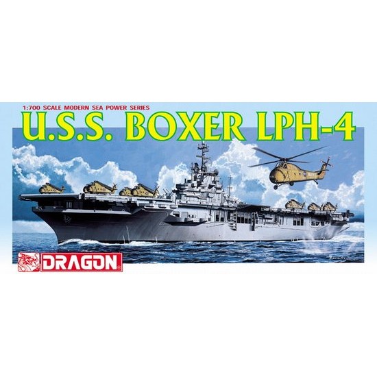 U.S.S. Boxer LPH-4 Helicopter Carrier