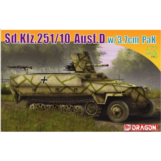 Sd.Kfz.251/10 Ausf. D, w/3,7cm PAK