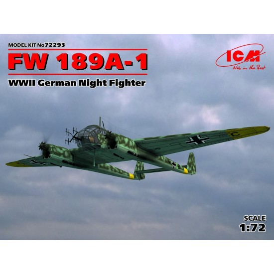 FW 189A-1 WWII German Night Fighter