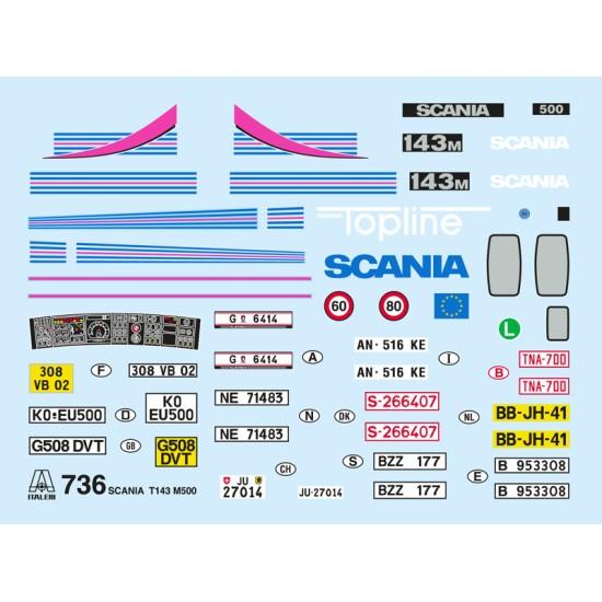 SCANIA T 143M 500 Topline
