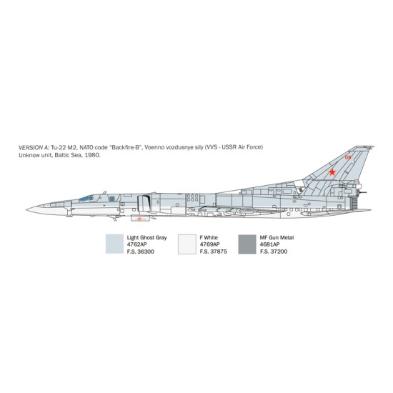 Tu-22M2 Backfire-B