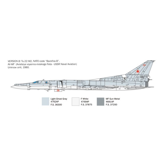 Tu-22M2 Backfire-B