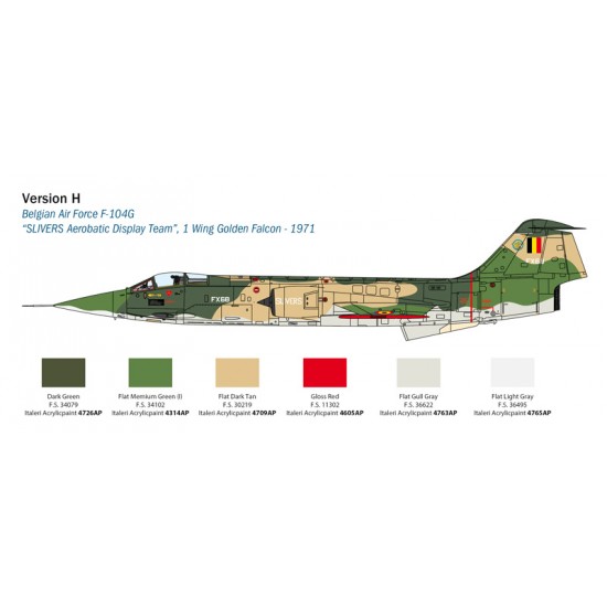 F-104 STARFIGHTER G/S - Upgraded Edition RF version
