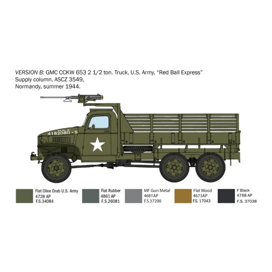 GMC 2 1/2 Ton. 6x6 Truck "D-Day 80° Anniversary"