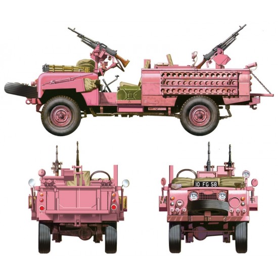 Land Rover SAS Recon vehicle "Pink Panther"
