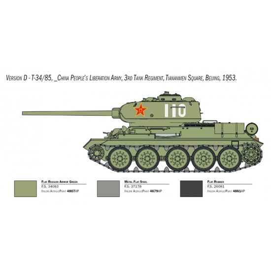T-34/85 Korean War