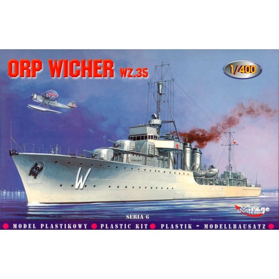 ORP WICHER wz.35 niszczyciel - 1/400