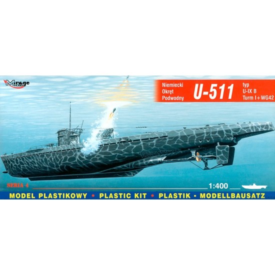 U-511 typ U-IX B Turm I + WG42