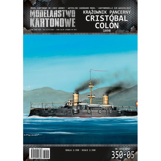 Krążownik pancerny CRISTOBAL COLON 1898 - 1/350