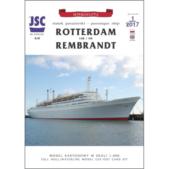 Holenderski statek pasażerski  ROTTERDAM lub  REMBRANDT