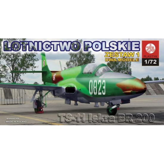 Zestaw nr 1 - Lotnictwo Polskie RWD-14 Czapla & TS-11 Iskra