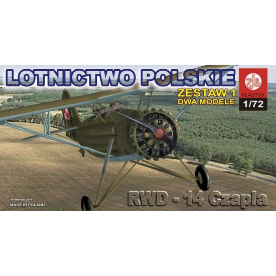 Zestaw nr 1 - Lotnictwo Polskie RWD-14 Czapla & TS-11 Iskra