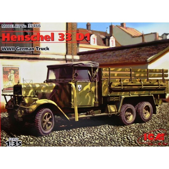 Henschel 33 D1 WWII German Army Truck