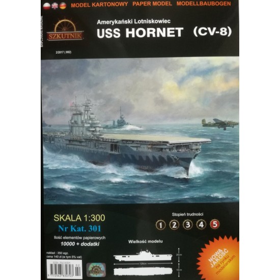 USS HORNET (CV-8) 1/300