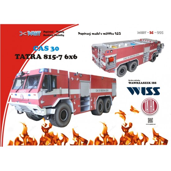 Cas 30 Tatra 815-7 WISS 6x6 -  skala: 1/25