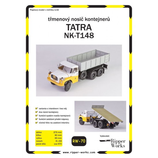 Tatra NK T148 - do przewozu  kontenerów