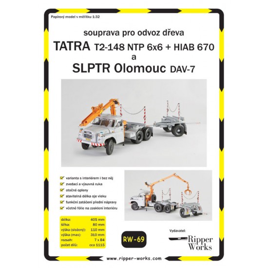 Tatra T2-148 NTP+HIAB670+DAV-70