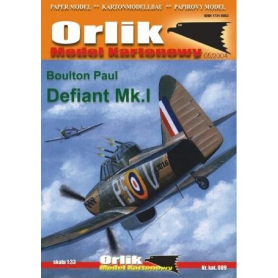 009.  Boulton Paul Defiant Mk. I