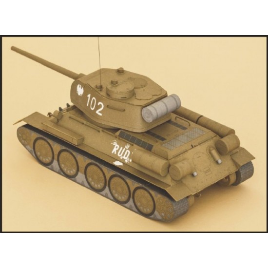 Radziecki czołg średni T-34/85 RUDY
