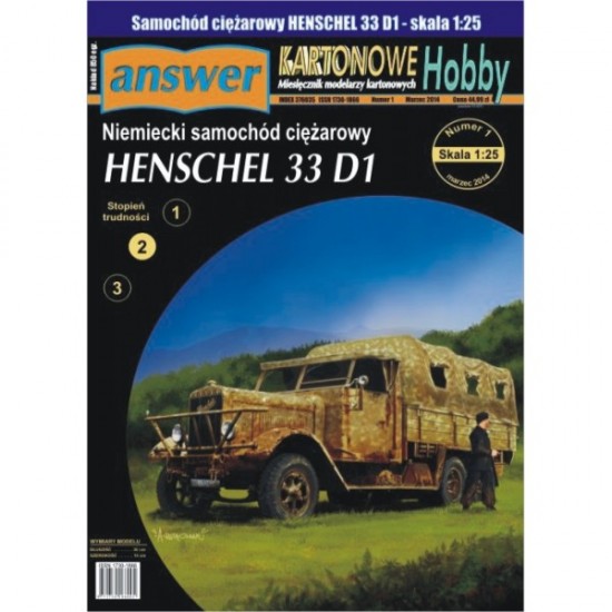 Samochód ciężarowy Henschel 33 D1