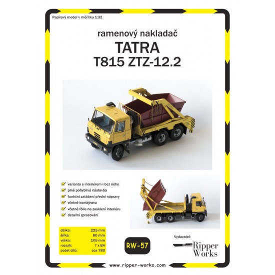 Tatra 815 ZTZ-12.2 kontenerowiec