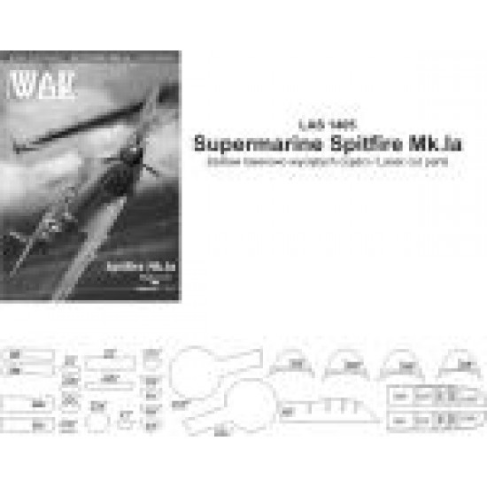 Supermarine Spitfire Mk.Ia / Mk.IIa- wręgi wycinane laserowo