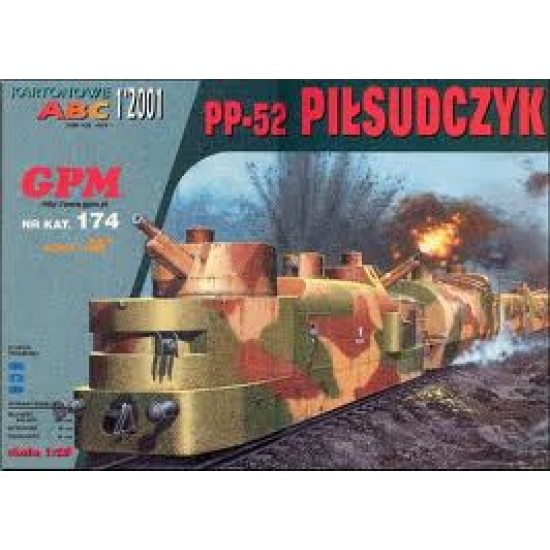 PP-52 Piłsudczyk Polski pociąg pancerny z 1939 r